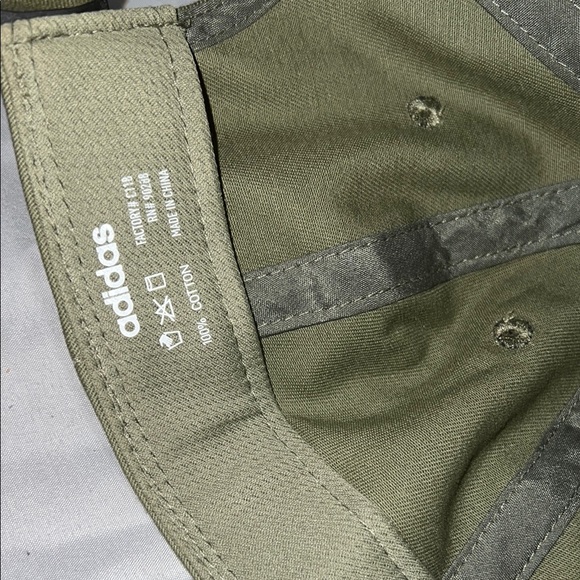 Adidas Khaki Green Baseball Cap - Picture 2 of 4